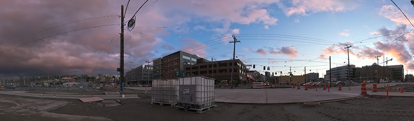 Mercer Corridor Project, South Lake Union, Seattle, WA