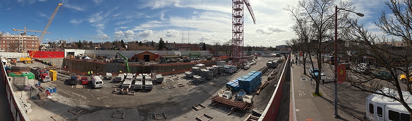 Capitol Hill Station Construction, Seattle WA