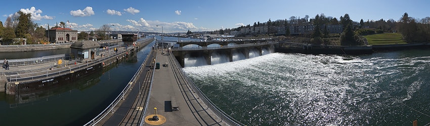 Chittenden Locks, Ballard, Seattle, WA