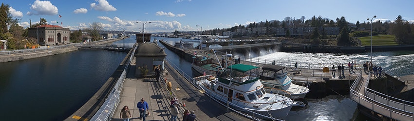 Chittenden Locks, Ballard, Seattle, WA