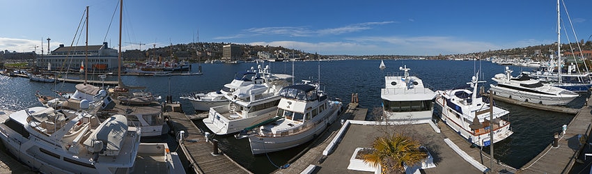 South Lake Union Marina, Seattle, WA