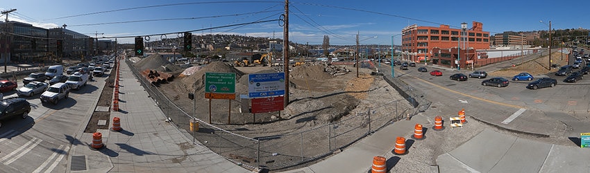 Mercer Corridor Project, Seattle, WA