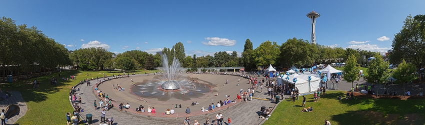 International Fountain, Seattle Center, Seattle WA