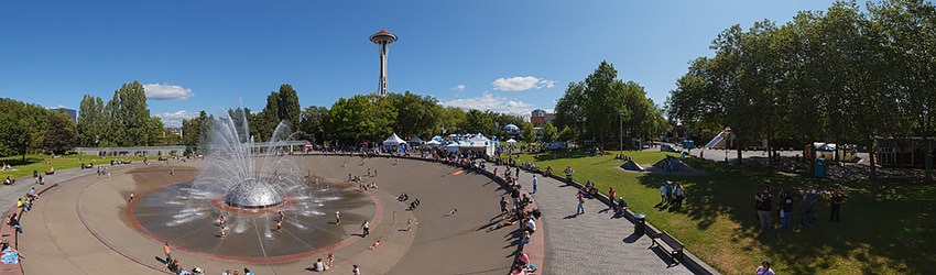 International Fountain, Seattle Center, Seattle WA