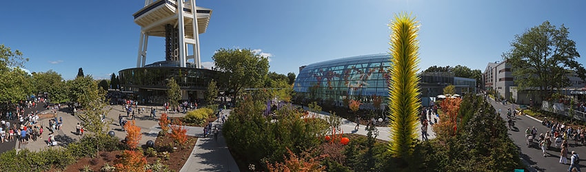 Chihuly Garden & Glass & Space Needle, Seattle WA