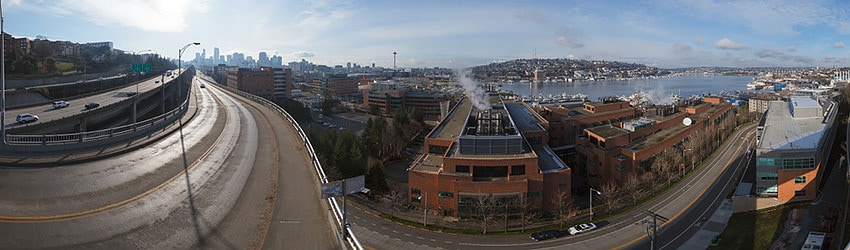 View from Lakeview Overpass, Seattle WA