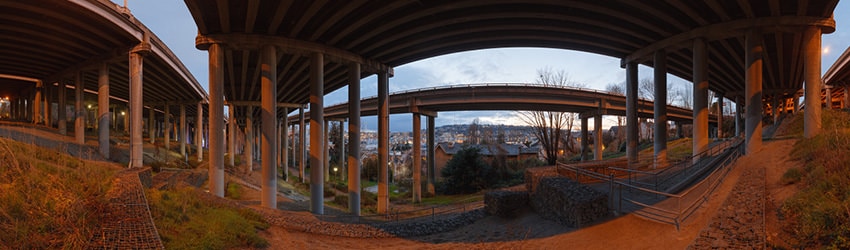 I-5 Colonnade, Eastlake, Seattle WA