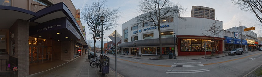 University Book Store, The Ave, Seattle WA