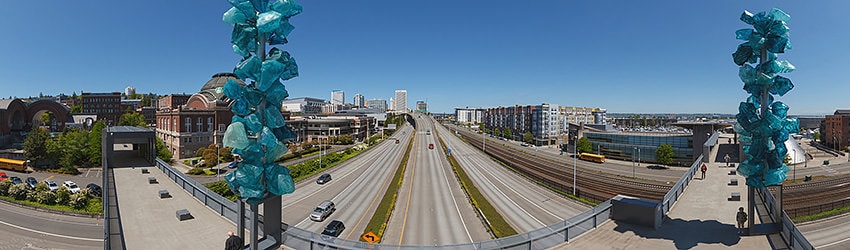 Chihuly Bridge of Glass, Tacoma WA