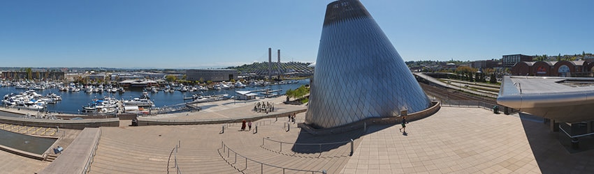 Plaza, Museum of Glass, Tacoma WA