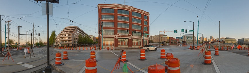 Valley St Construction, South Lake Union, Seattle WA