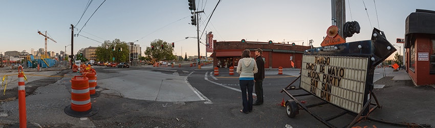 Valley St, Mercer Corridor Project, Seattle WA