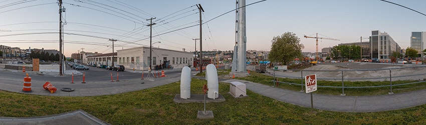 Roy St, Mercer Corridor Project, Southe Lake Union, Seattle WA