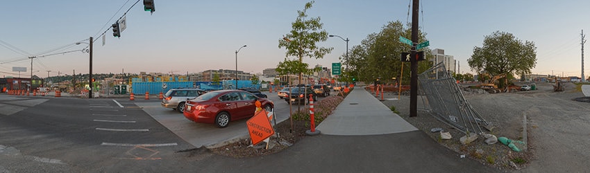 9th Ave N & Roy St, Mercer Corridor Project, Seattle WA