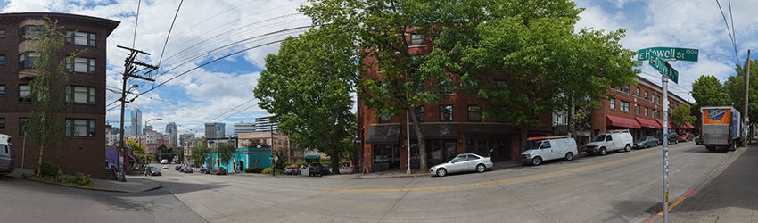 Howell & Olive (360-Megapixel), Capitol Hill, Seattle WA