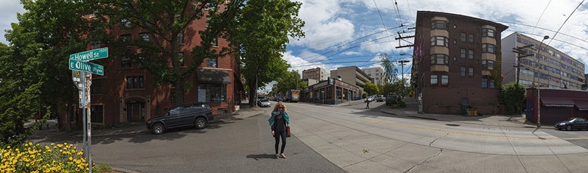 Howell St & Olive Way (360 Megapixels), Capitol Hill, Seattle WA