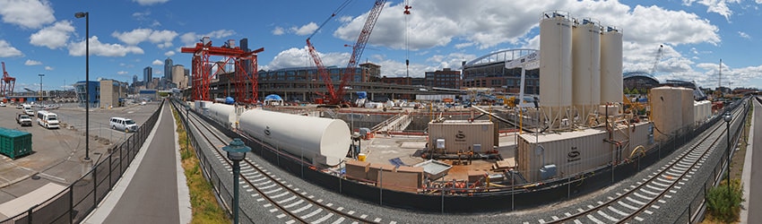 SR 99 Tunnel Construction, June 2013, Seattle WA