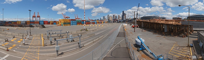 SR 99 Tunnel Construction, June 2013, Seattle WA