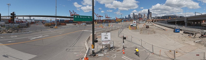 SR 99 Tunnel Construction, June 2013, Seattle WA