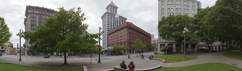 City Hall Park (360-Megapixels), Seattle WA