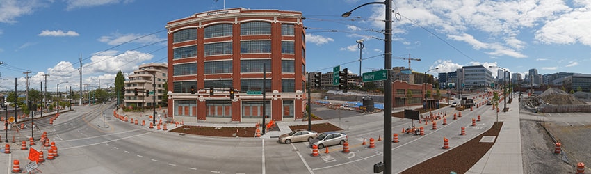 Fairview & Mercer Construction, South Lake Union, Seattle WA