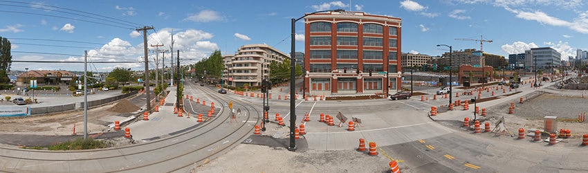 Mercer & Fairview Construction, South Lake Union, Seattle WA