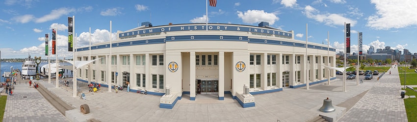 Museum of History and Industry, Lake Union Park, Seattle WA