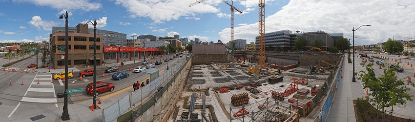 Mercer St & Westlake Ave, South Lake Union, Seattle WA