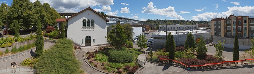 A.B. Ernst Park & Fremont Library, Seattle WA