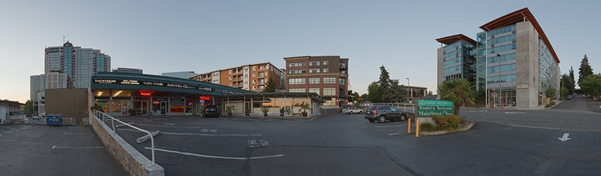 Strip Mall, Main St & 107th Ave NE, Bellevue WA