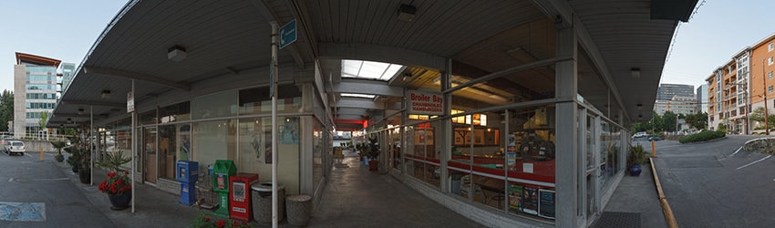 Strip Mall, Main St & 107th Ave NE, Bellevue WA