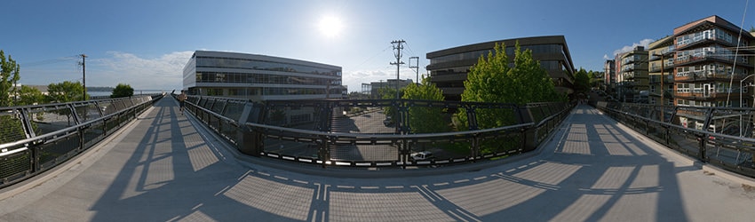 West Thomas St Overpass, Queen Anne, Seattle WA