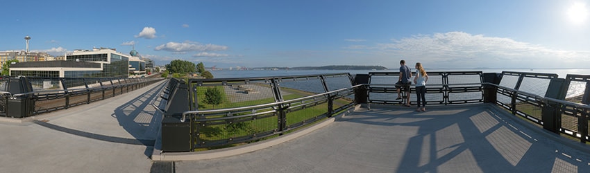 West Thomas St Overpass, Queen Anne, Seattle WA
