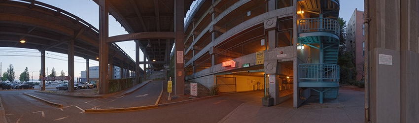 Under the Alaskan Way Viaduct, Seattle WA