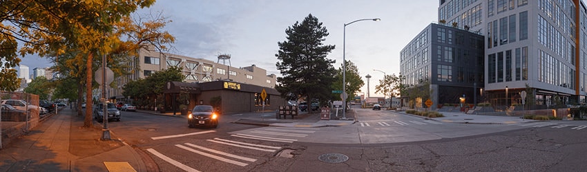 Boren Ave & John St, Seattle WA