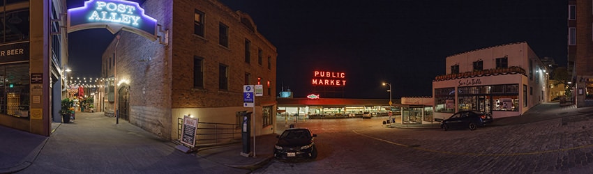 Post Alley, Pike Place Market, Seattle WA