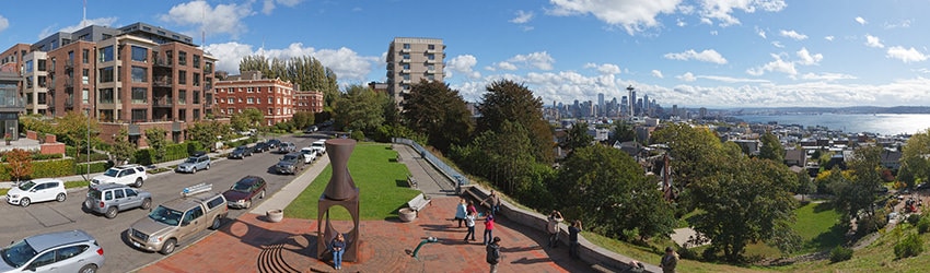 Kerry Park Viewpoint, Queen Anne, Seattle WA