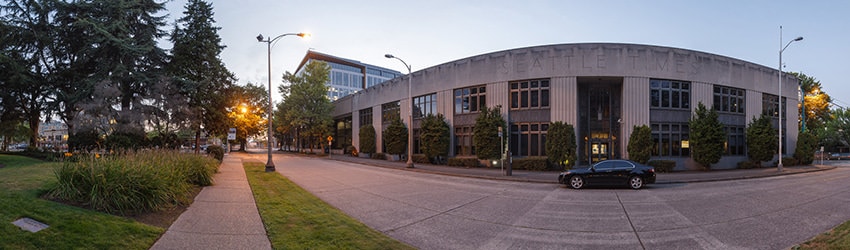 Seattle Times Building & Park, Seattle WA