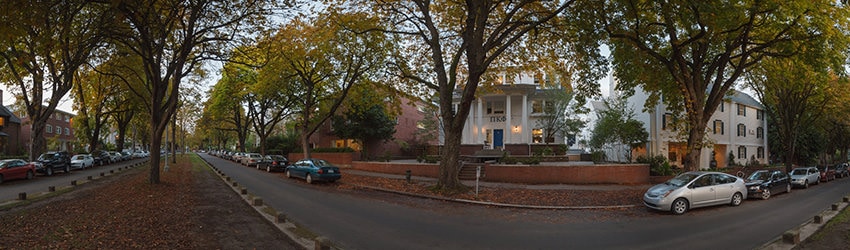 Greek Row, University of Washington, Seattle WA