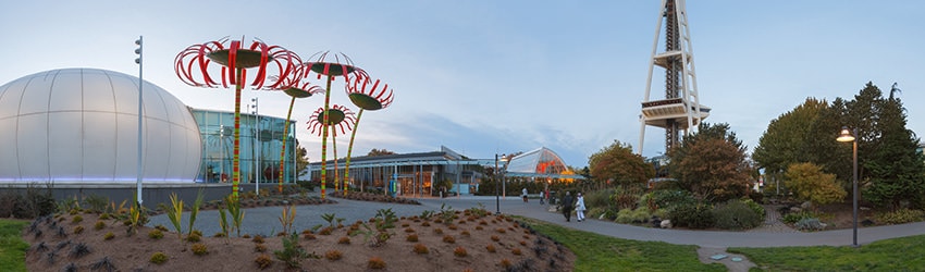 The Seattle Center, Seattle WA