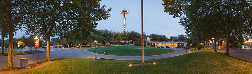 The Seattle Center, Seattle WA