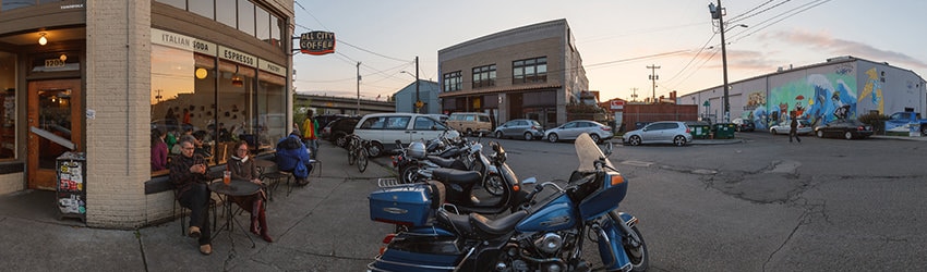 All City Coffee, 12th Ave S & S Vale St, Georgetown, Seattle WA