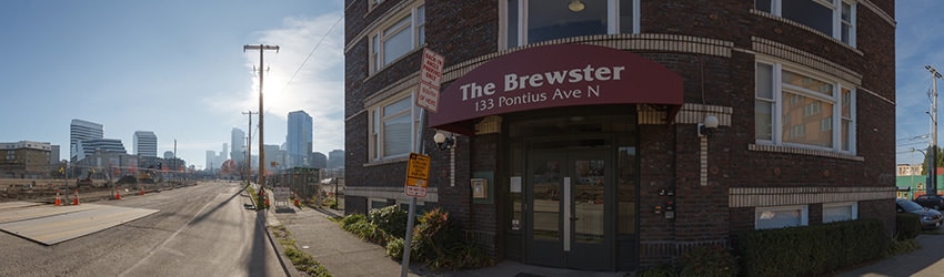 John St & Pontius Ave, South Lake Union, Seattle WA