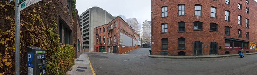 Post Ave, Pioneer Square, Seattle WA