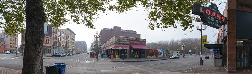 2nd Ave & Washington, Pioneer Square, Seattle WA