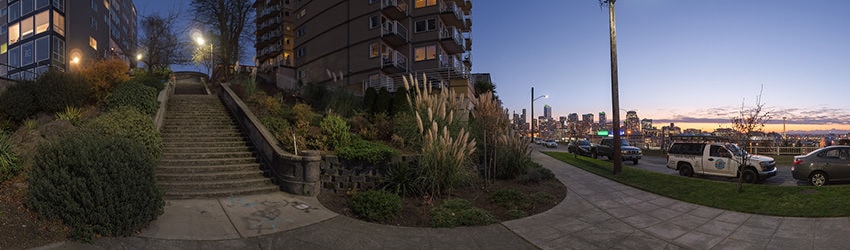 E Republican St Stairs, Capitol Hill, Seattle WA