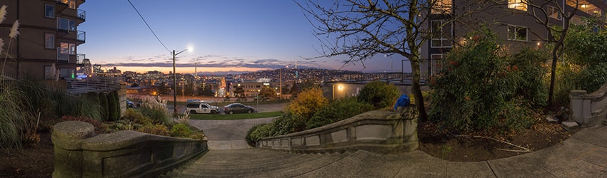 E Republican St Stairs, Capitol Hill, Seattle WA