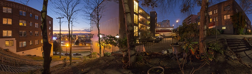 E Harrison St Stairs, Capitol Hill, Seattle WA