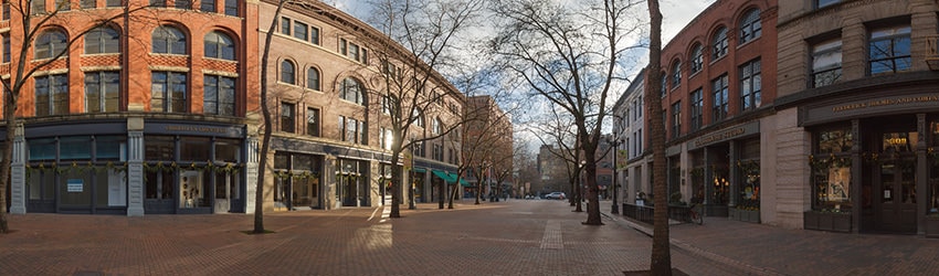 Occidental Mall, Pioneer Square, Seattle WA