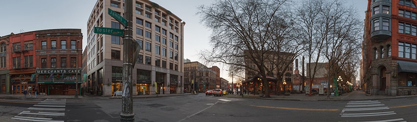 Yesler & James, Pioneer Square, Seattle WA